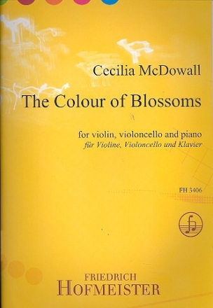 The Color of Blossoms f�r Violine, Violoncello und Klavier Stimmen