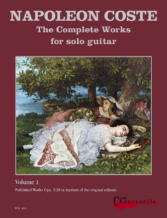 The Complete Works for solo Guitar vol.1 Violoncello und Gitarre Published works op.2 - op.38 in reprints of the original editions