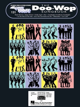The Doo-Wop Songbook for organs, pianos and electronic keyboards EZ play today vol.131