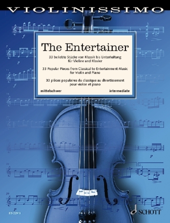 The Entertainer f�r Violine und Klavier