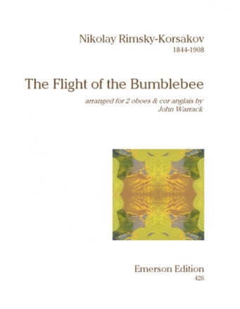 The Flight of the Bumble-Bee for 2 oboes and cor anglais score and parts