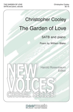 The Garden of Love for mixed chorus and piano score