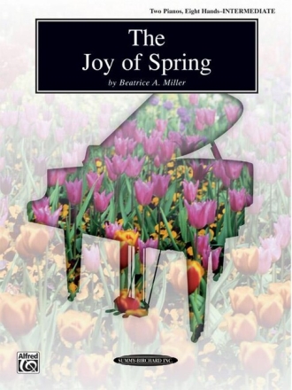 The Joy of Spring for 2 pianos 8 hands 2 playaing scores,  archive copy