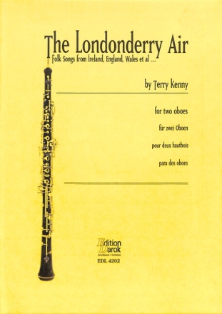 The Londonderry Air - Easy Duets for 2 oboes score