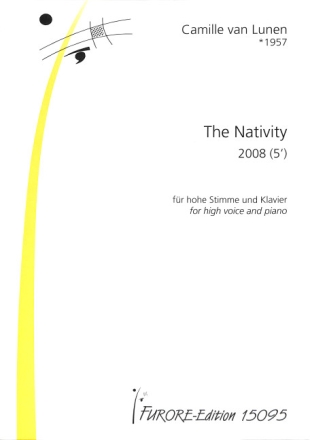 The Nativity f�r Gesang (hoch) und Klavier Partitur (en)
