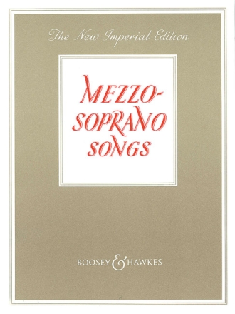 The New Imperial Edition f�r Mezzo-Sopran und Klavier