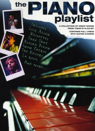 The Piano Playlist Piano, Vocal & Guitar Vocal Album