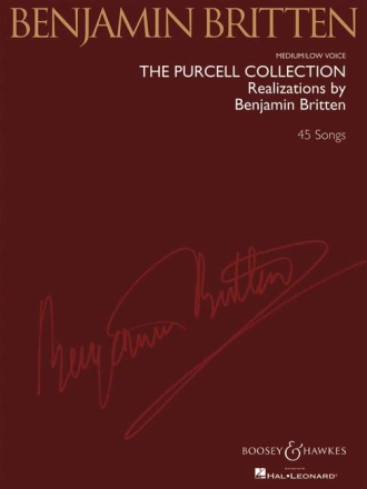 The Purcell Collection for medium/low voice and piano