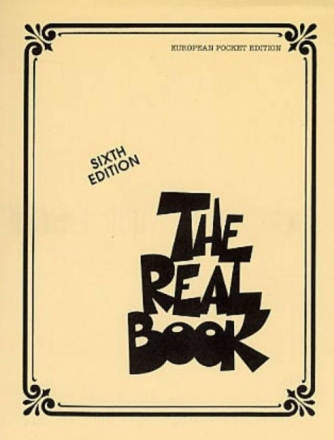 The Real Book in C: European Pocket edition (Din A5)  Sixth Edition