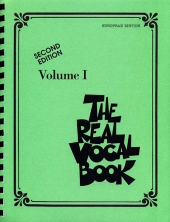 The Real Vocal Book vol.1 (second edition) European Edition 