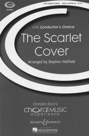 The Scarlet Cover f�r gemischter Chor (SATB) Chorpartitur