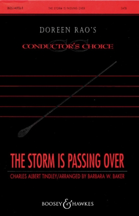The storm is passing over for mixed choir and piano choral score