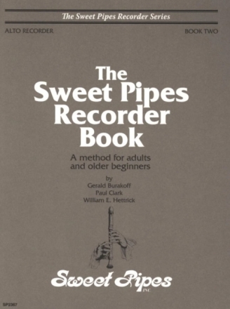 The Sweet Pipes Recorder Book vol.2 for alto recorder