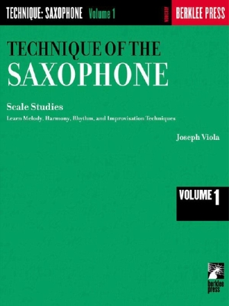 The Technique of the Saxophone vol.1 scale studies