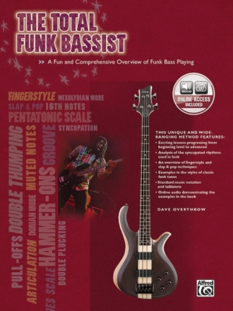 The Total Funk Bassist (+CD): for bass guitar