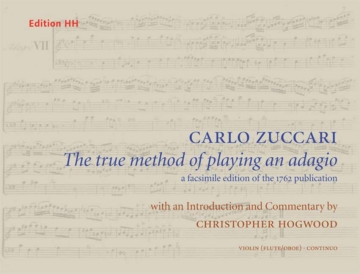 The true Method of Playing an Adagio for violin (flute/oboe) and Bc facsimile