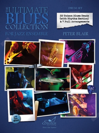 The Ultimate Blues Collection - Drum Set Flexible Jazz Ensemble part