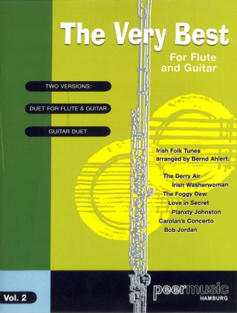 The very Best for Flute and Guitar vol.2 Irish Folk Tunes