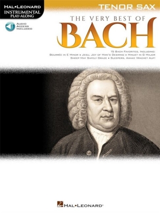The very Best of Bach (+Online Audio Access) for tenor saxophone