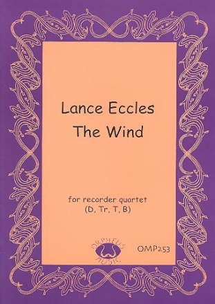 The Wind for 4 recorders (SATB) score and parts