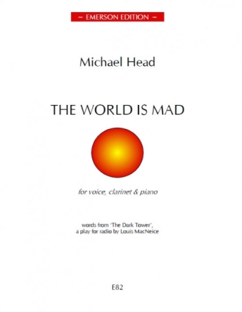 The World is mad for voice, CLARINET AND PIANO score