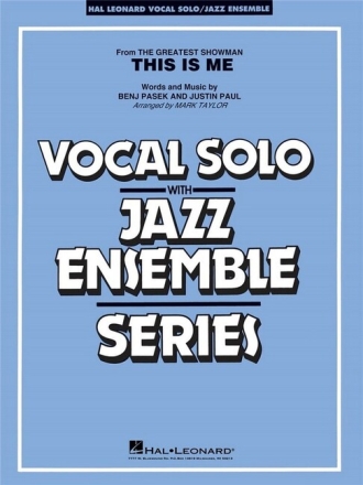This Is Me from 'The Greatest 'Snowman' for vocal solo and jazz ensemble score and parts