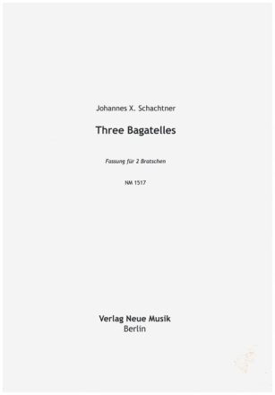 Three Bagatelles f�r 2 Bratschen