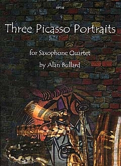 Three Picasso Portraits for saxophone quartet SCORE+PARTS