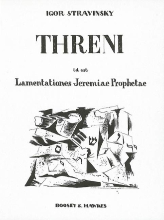 Threni f�r Soli (SATTBB), gemischter Chor (SATB) und Orchester Klavierauszug