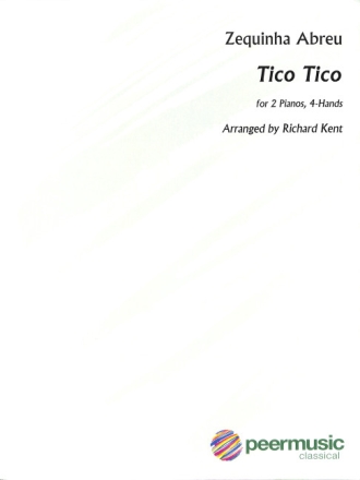 Tico Tico for 2 pianos, 4 hands 2 scores