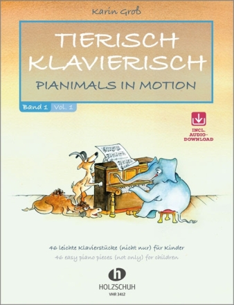 Tierisch Klavierisch Band 1 (+Online Audio) f�r Klavier