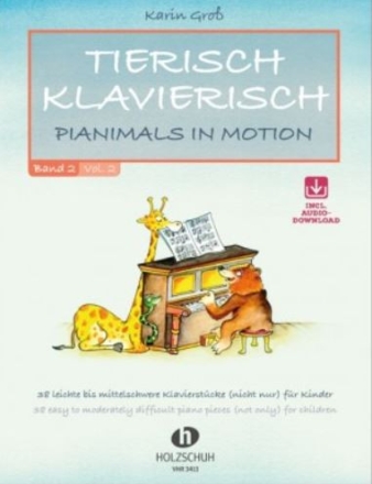 Tierisch Klavierisch Band 2 (+CD) f�r Klavier