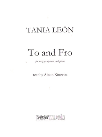 To and Fro for mezzo soprano and piano