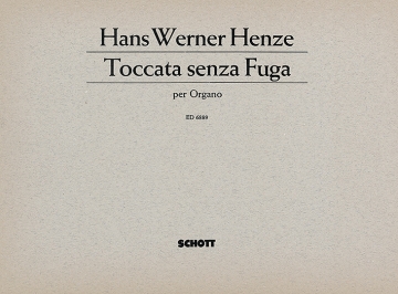 Toccata senza fuga f�r Orgel