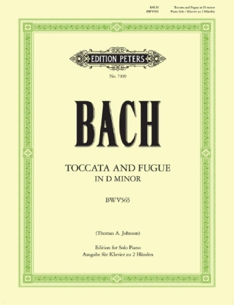 Toccata und Fuge d-Moll BWV565 f�r Klavier