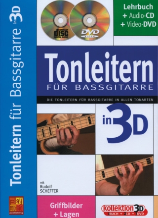Tonleiten  (+CD+DVD) f�r Bassgitarre