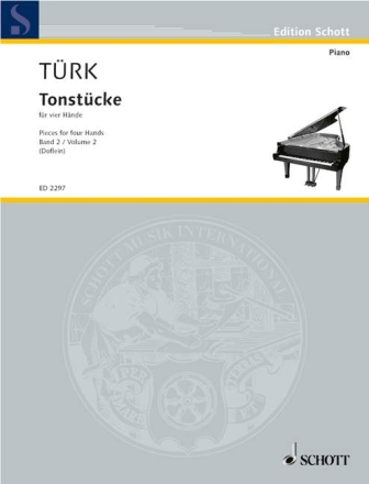 Tonst�cke f�r vier H�nde Band 2 f�r Klavier 4-h�ndig