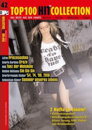 Top 100 Hit Collection Band 42 f�r Gesang, Klavier und Keyboard