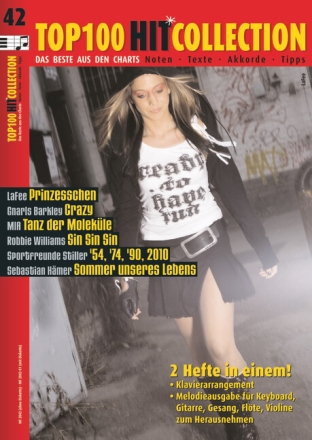 Top 100 Hit Collection Band 42 (+Mididisc) f�r Gesang, Klavier und Keyboard