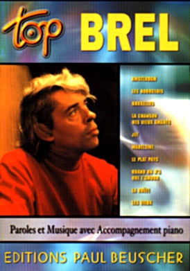 Top Brel: paroles et musique avec accompagnement piano