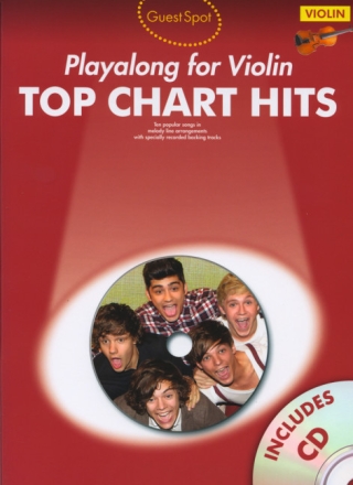 Top Chart Hits (+CD) for violin