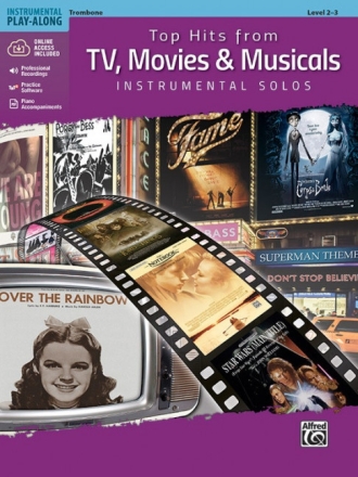 Top Hits from TV, Movies and Musicals (+Online Audio): for trombone