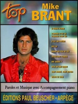 Top Mike Brant songbook piano/voix/guitare