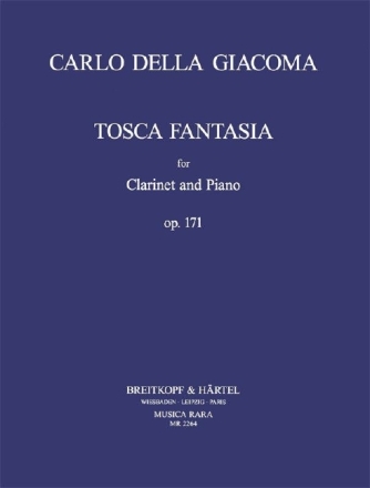 Tosca Fantasia op.171 for clarinet and piano