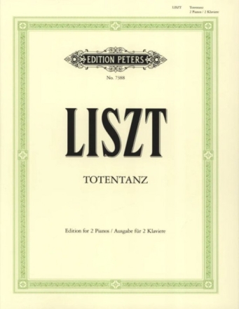Totentanz f�r 2 Klaviere Spielpartitur