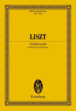 Totentanz f�r Klavier und Orchester Studienpartitur
