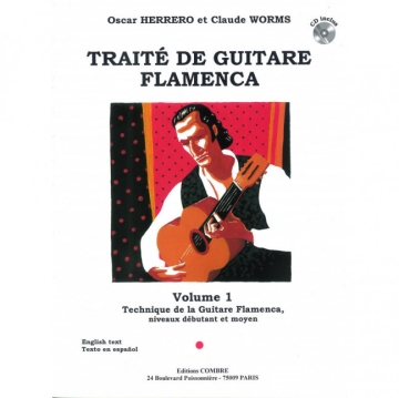 Traite de guitare flamenca vol.1 (+CD) trait� de la guitara flamenca, niveaux d�butant et moyen (en/span)