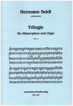 Trilogie f�r Altsaxophon und Orgel