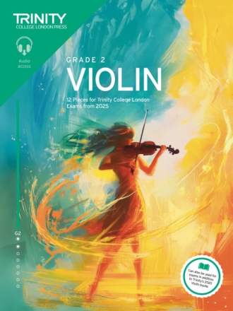 Trinity College London Violin Exam Pieces from 2025: Grade 2 Violin