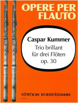 Trio brillant D-Dur op.30 f�r 3 Fl�ten Stimmen